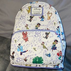 Authentic Loungefly Disney Backpack 100 year Anniversary